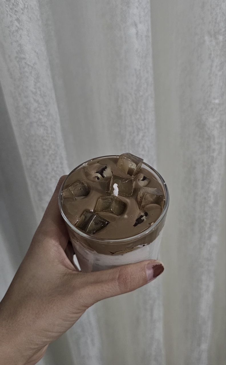 شمع آیس لاته 🤎🧊☕